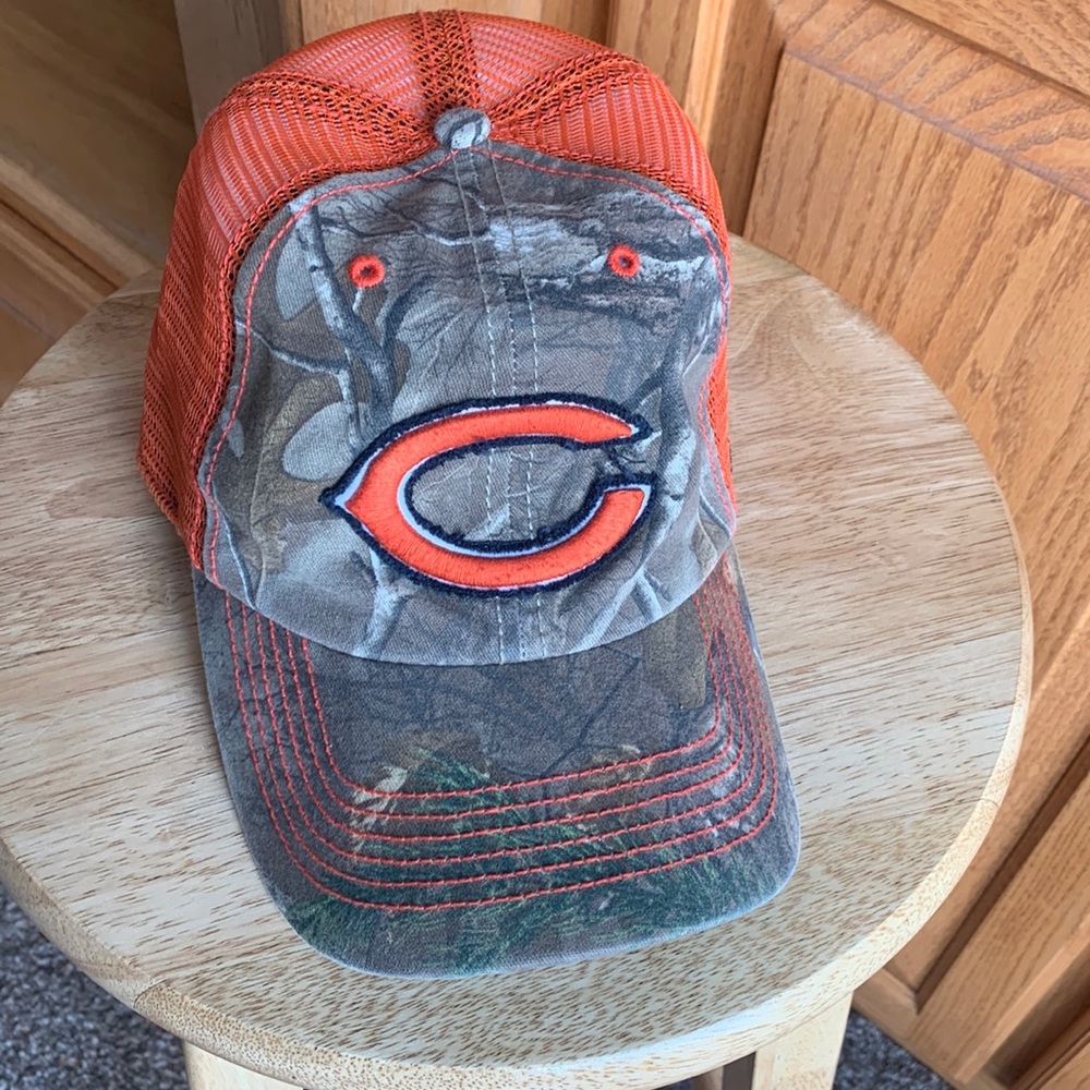 Chicago Bears camo mesh hat